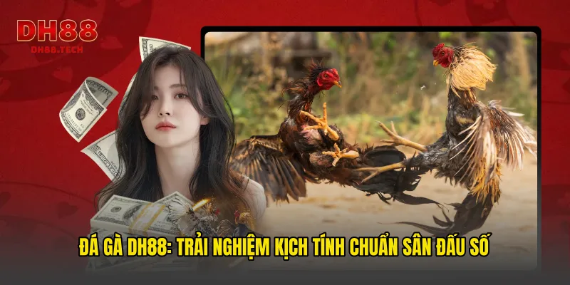 Đá gà dh88: Trải nghiệm kịch tính chuẩn sân đấu số